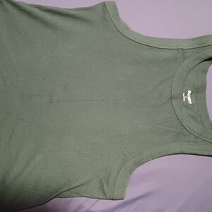 Old Navy Women's Dark Green Tank Top